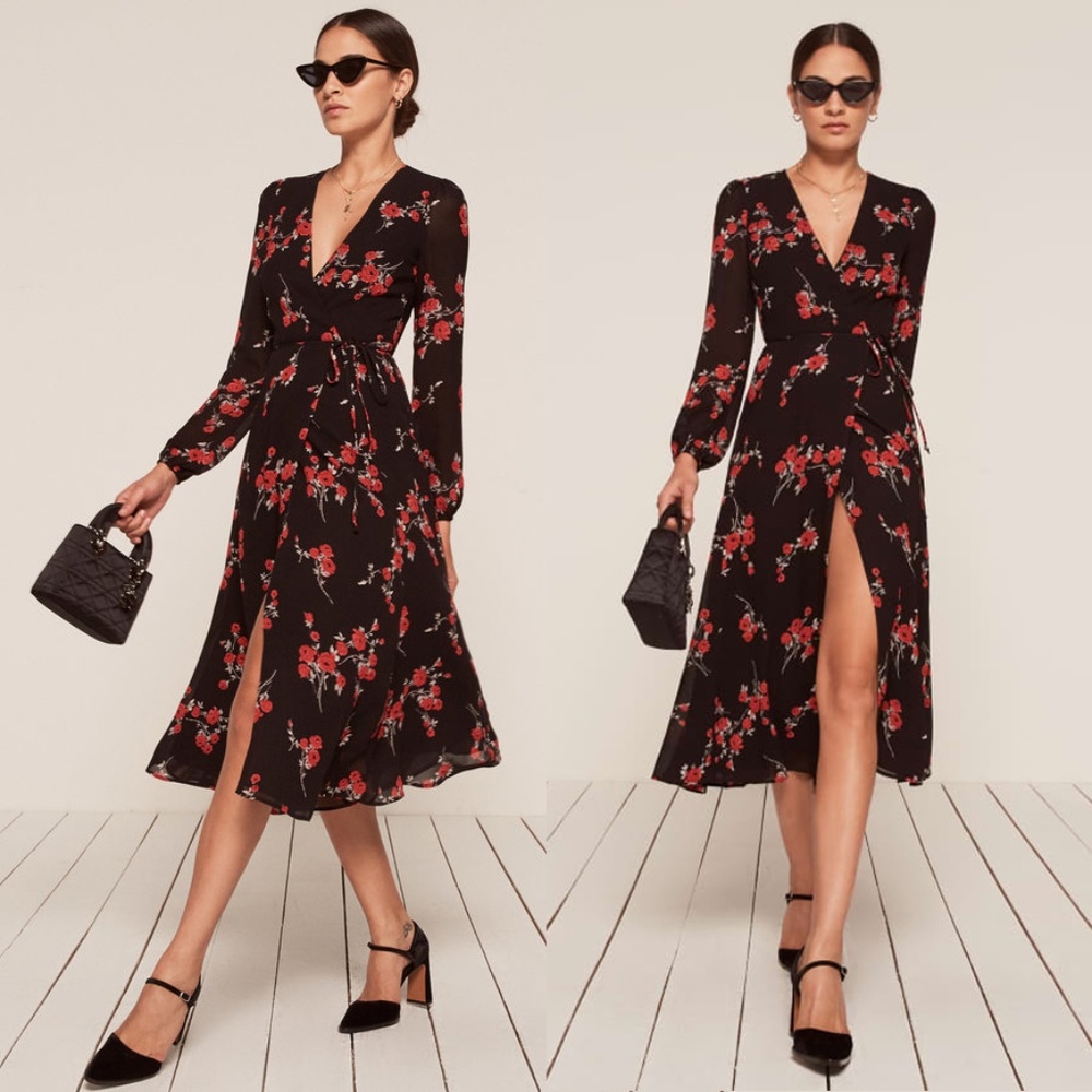 NWT Reformation Nicole Dress XS (RARE)